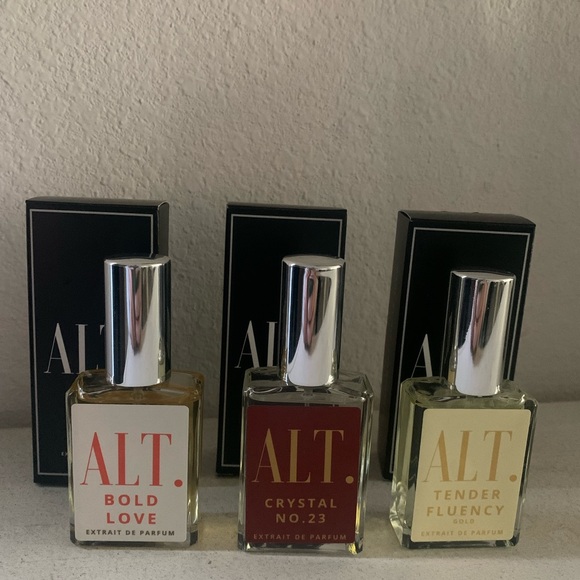3 Bottles of Alt Fragrances Perfume - Picture 1 of 3